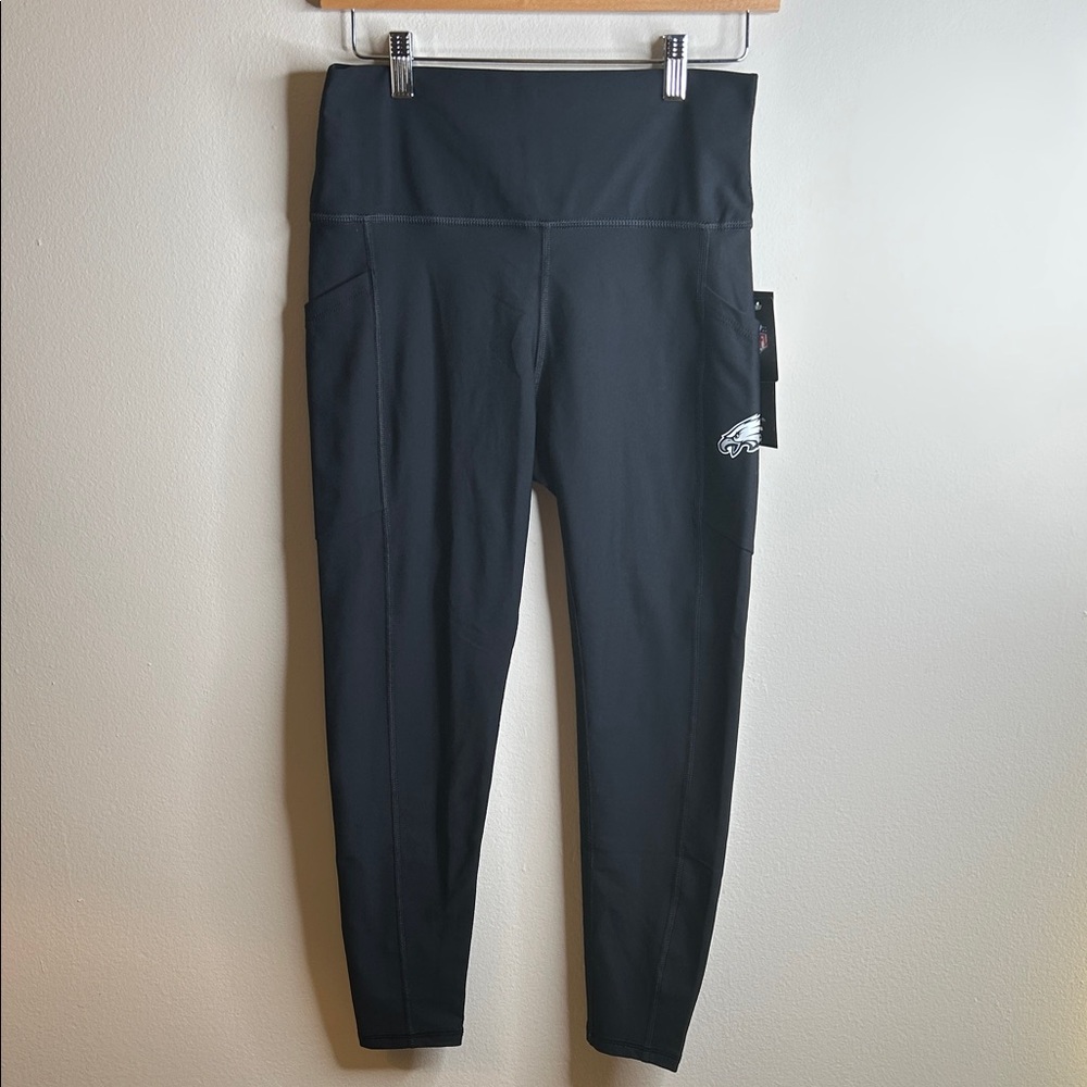 Certo NFL Philadelphia Eagles High-wasted Black Leggings